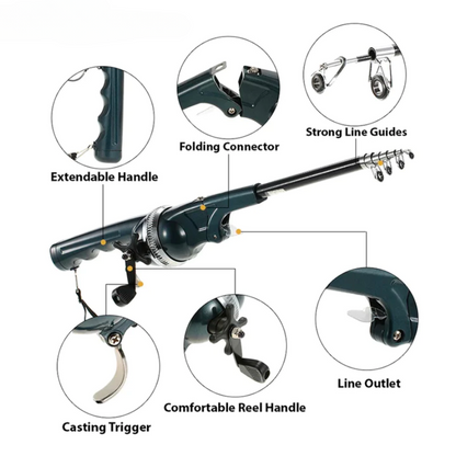 GORYNI™ Foldable Fishing Rod
